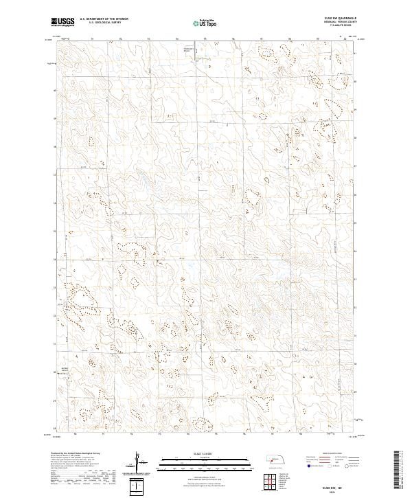 Elsie NW, NE — USGS 7.5-minute topo (2021)