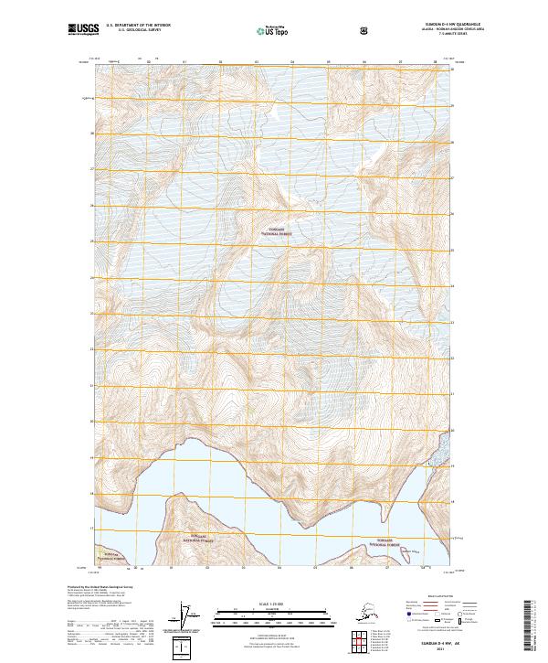 Sumdum D-4 NW, AK — USGS 7.5-minute topo (2021)