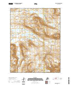 Iliamna A-5 NW, AK — USGS 7.5-minute topo (2018)