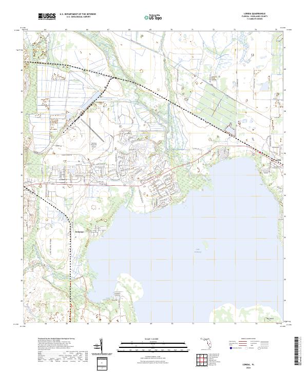 Lorida, FL — USGS 7.5-minute topo (2024)