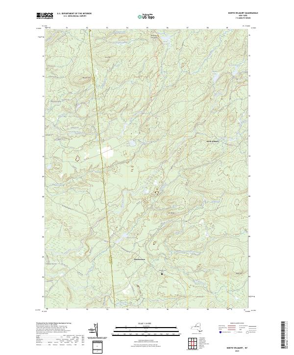 North Wilmurt, NY — USGS 7.5-minute topo (2023)
