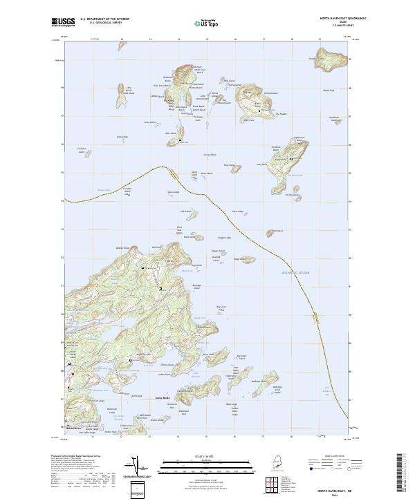 North Haven East, ME — USGS 7.5-minute topo (2024)