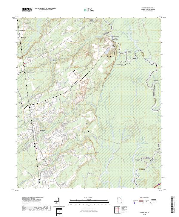 Rincon, GA-SC — USGS 7.5-minute topo (2024)