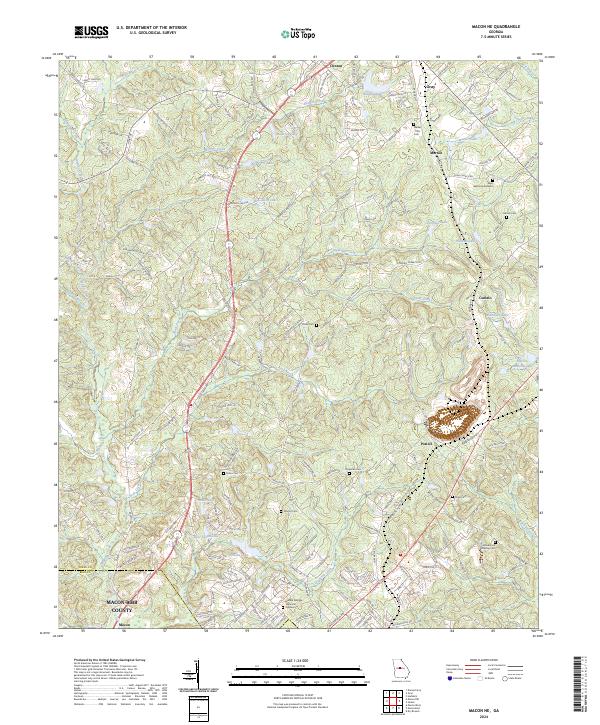 Macon NE, GA — USGS 7.5-minute topo (2024)
