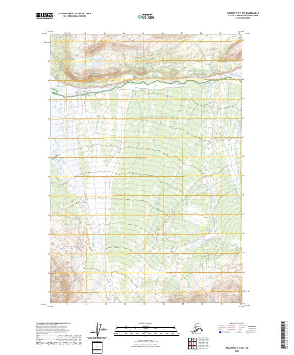 McCarthy C-1 NW, AK — USGS 7.5-minute topo (2023)