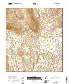 Arctic A-4 SE, AK — USGS 7.5-minute topo (2018)