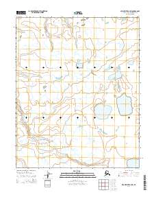 Meade River A-4 SW, AK — USGS 7.5-minute topo (2014)