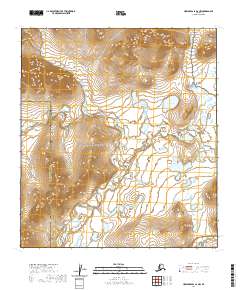 Howard Pass A-2 NW, AK — USGS 7.5-minute topo (2020)