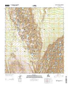 Mount Hayes D-5 NE, AK — USGS 7.5-minute topo (2013)