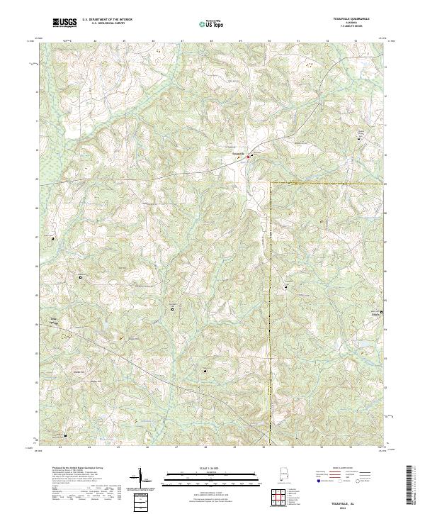 Texasville, AL — USGS 7.5-minute topo (2024)