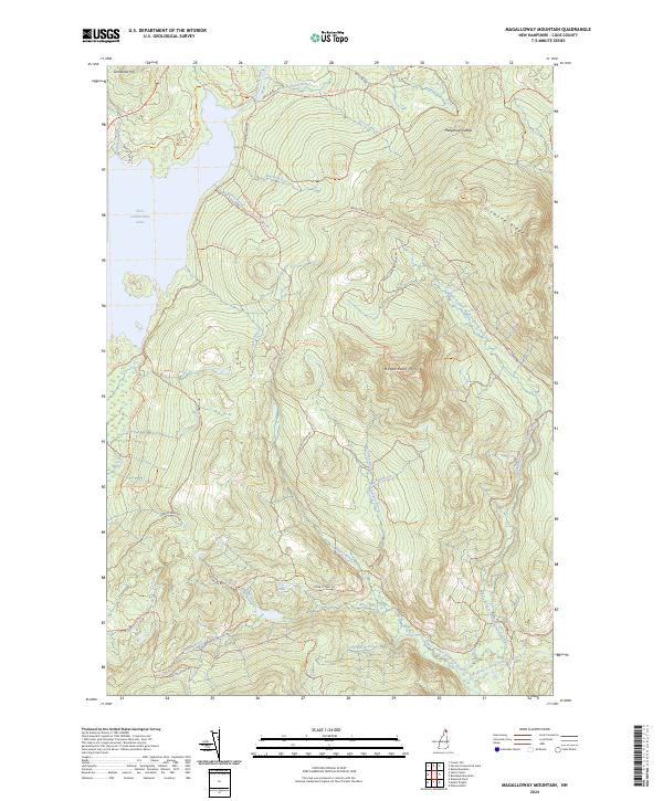 Magalloway Mountain, NH — USGS 7.5-minute topo (2024)