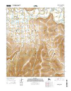 Candle A-5 SE, AK — USGS 7.5-minute topo (2014)