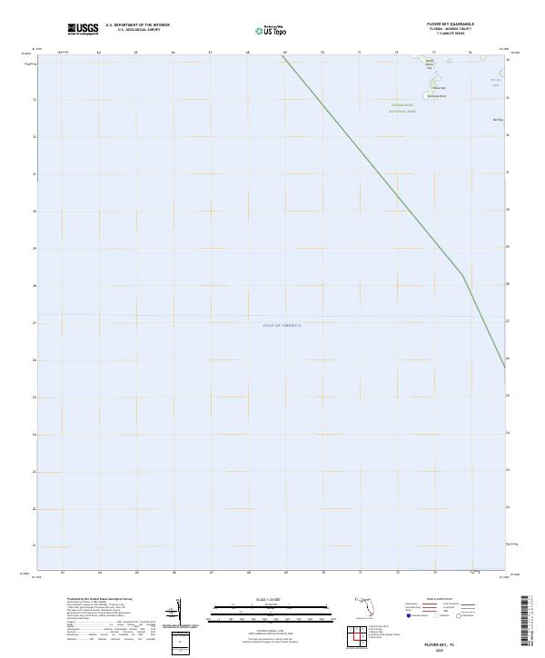 Plover Key, FL — USGS 7.5-minute topo (2025)