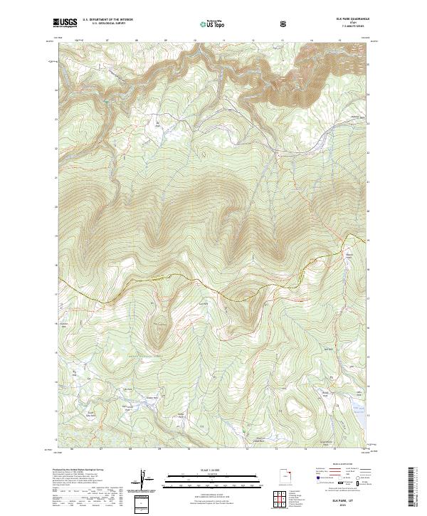 Elk Park, UT — USGS 7.5-minute topo (2023)