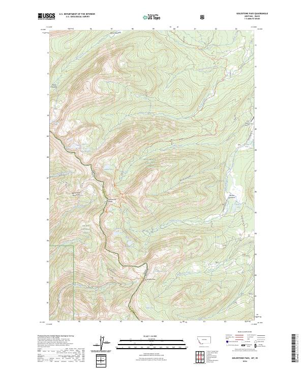 Goldstone Pass, MT-ID — USGS 7.5-minute topo (2024)