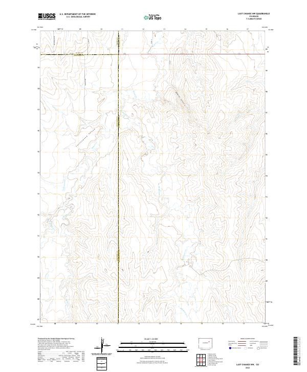 Last Chance NW, CO — USGS 7.5-minute topo (2022)