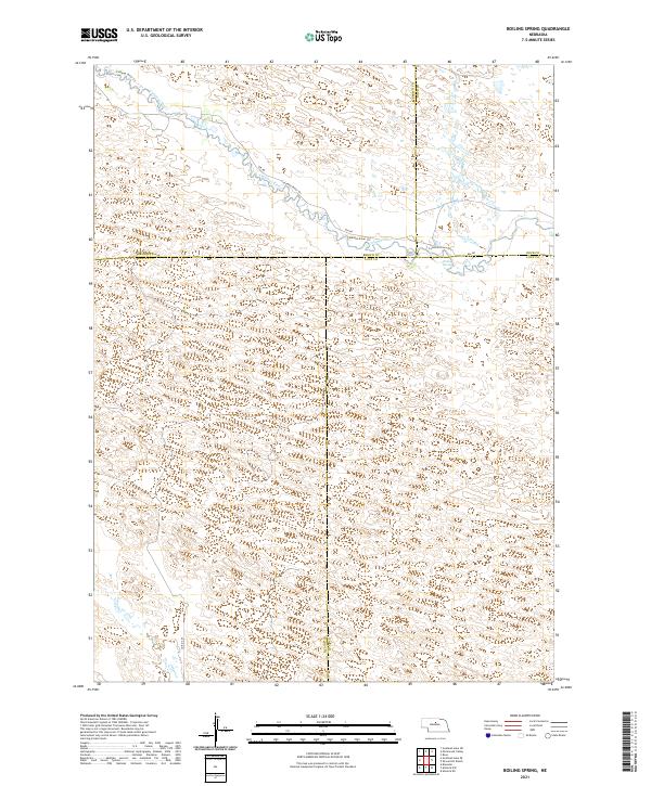 Boiling Spring, NE — USGS 7.5-minute topo (2021)