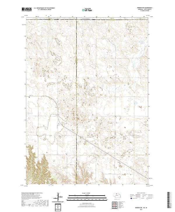 Norden NW, NE-SD — USGS 7.5-minute topo (2021)
