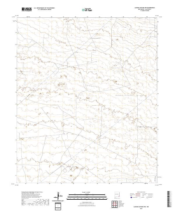Laguna Gatuna NW, NM — USGS 7.5-minute topo (2023)