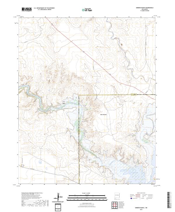 Gibbons Ranch, NM — USGS 7.5-minute topo (2023)