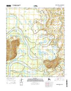Kateel River A-3 SW, AK — USGS 7.5-minute topo (2015)
