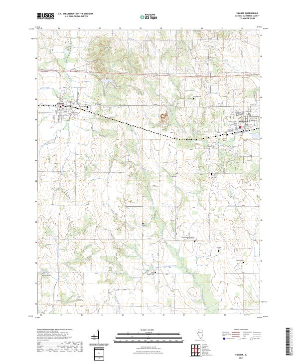 Sumner, IL — USGS 7.5-minute topo (2024)