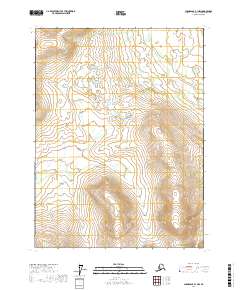 Chandalar B-1 NW, AK — USGS 7.5-minute topo (2017)