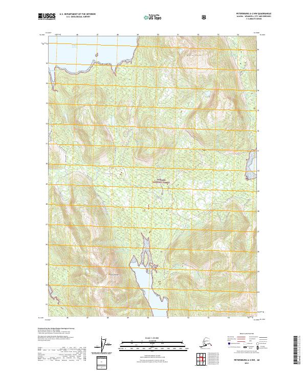 Petersburg A-2 NW, AK — USGS 7.5-minute topo (2021)