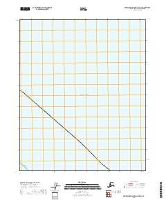 Demarcation Point D-2 OE E SW, AK — USGS 7.5-minute topo (2018)