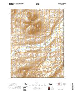 Iliamna A-4 SW, AK — USGS 7.5-minute topo (2018)