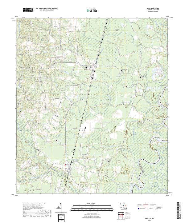 Angie, LA-MS — USGS 7.5-minute topo (2024)