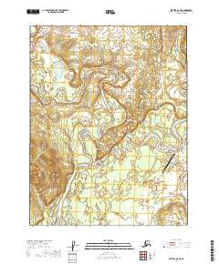 Bettles D-4 NE, AK — USGS 7.5-minute topo (2019)