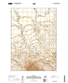 Ugashik A-6 NE, AK — USGS 7.5-minute topo (2019)