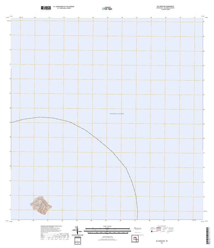 Isla Desecheo, PR — USGS 7.5-minute topo (2024)