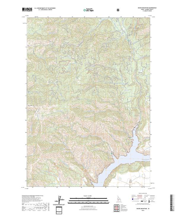 House Mountain, ID — USGS 7.5-minute topo (2024)