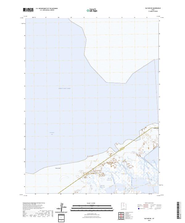 Saltair NE, UT — USGS 7.5-minute topo (2023)