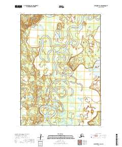 Sleetmute B-3 NW, AK — USGS 7.5-minute topo (2019)