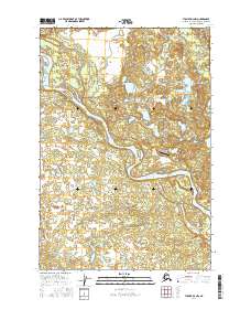 Tyonek D-3 NW, AK — USGS 7.5-minute topo (2016)