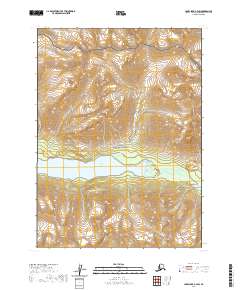 Lake Clark A-3 SW, AK — USGS 7.5-minute topo (2020)