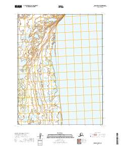 Iliamna B-8 NW, AK — USGS 7.5-minute topo (2019)