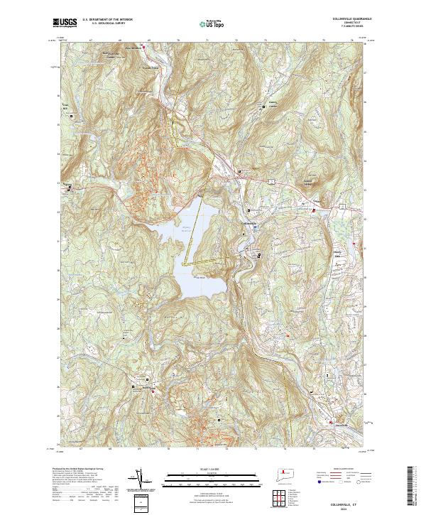 Collinsville, CT — USGS 7.5-minute topo (2024)