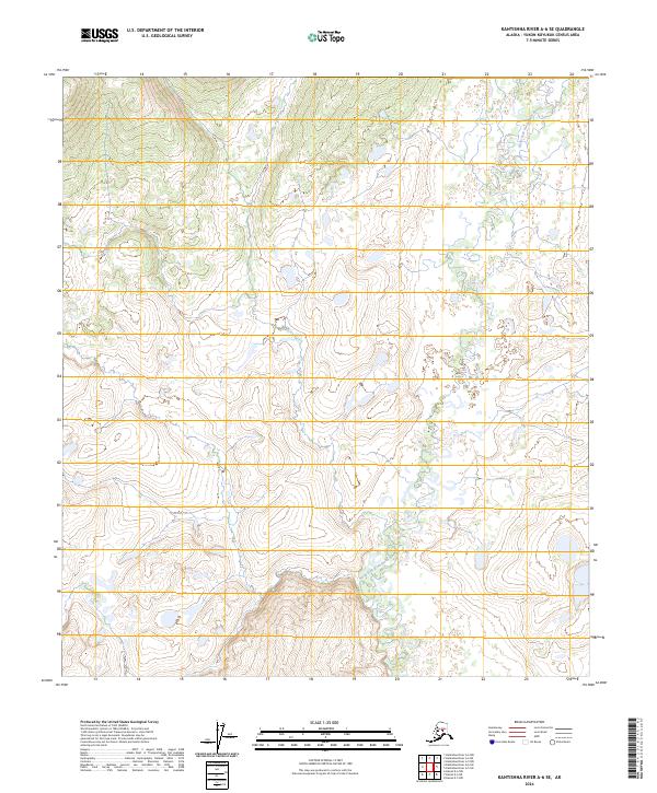 Kantishna River A-6 SE, AK — USGS 7.5-minute topo (2024)