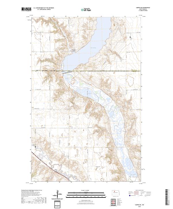Carpio NE, ND — USGS 7.5-minute topo (2024)