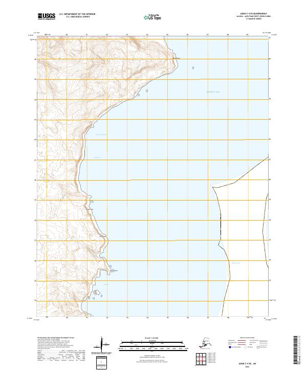 Adak C-4 SE, AK — USGS 7.5-minute topo (2021)