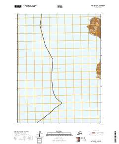 Port Moller A-1 SW, AK — USGS 7.5-minute topo (2020)