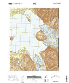 Yakutat A-1 NE, AK — USGS 7.5-minute topo (2017)