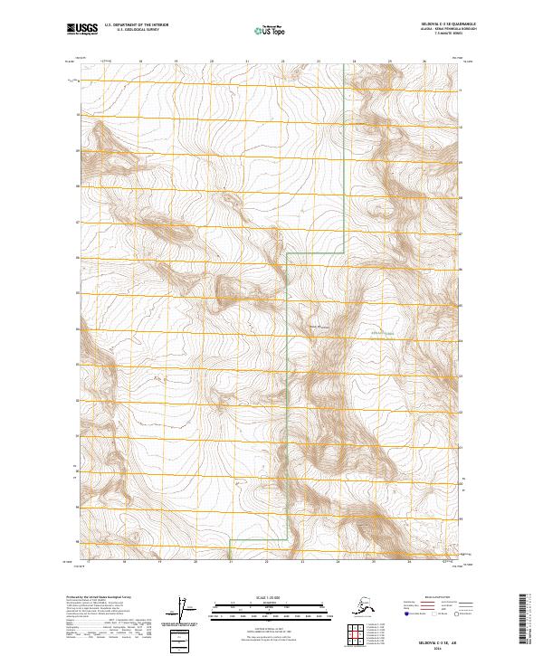 Seldovia C-3 SE, AK — USGS 7.5-minute topo (2024)