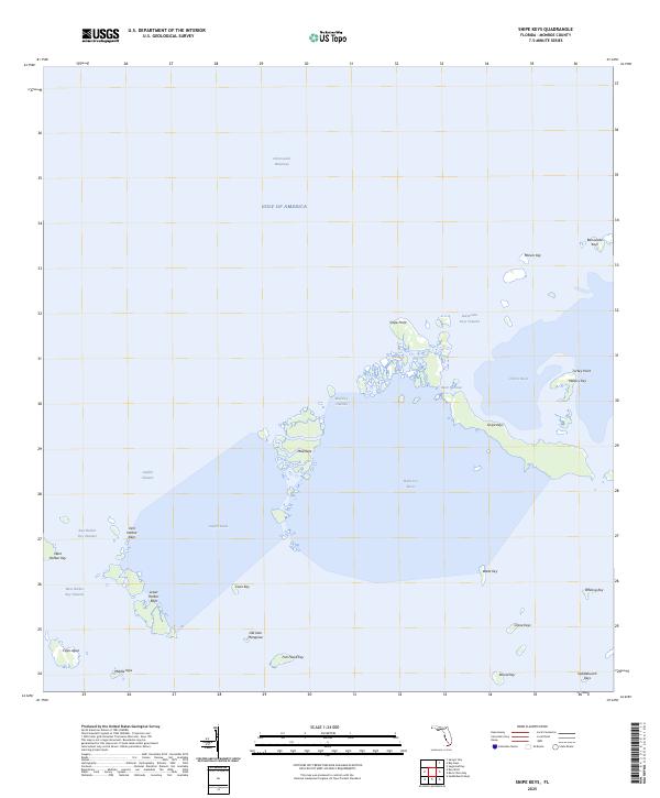 Snipe Keys, FL — USGS 7.5-minute topo (2025)