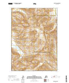 Ugashik A-3 NE, AK — USGS 7.5-minute topo (2019)