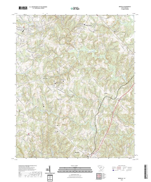 Reidville, SC — USGS 7.5-minute topo (2024)